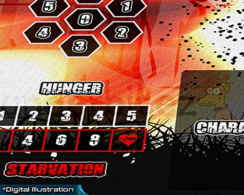 Maximum Apocalypse Playmat | Neoprene Play Mat for Card Game | 18" x 12" x 2.5mm | Custom Design
