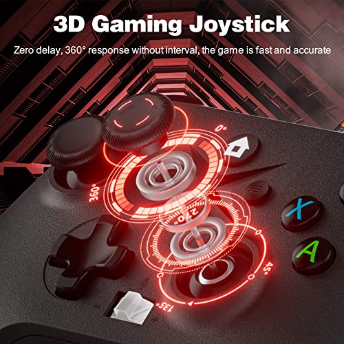Gamrombo 2 Pack Wired Controlle Compatible with Xbox Series X/S/Xbox One/Xbox One S/One X, PC with Turbo/Macro Function /3.5mm Headphone Jack