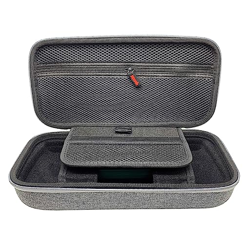 Voikoli Carrying Case for Asus Rog Alloy 7''2023/Asus Rog Ally X 2024, Protective Hard Shell Carry Case Built-in AC Adapter Charger Storage, Portable Travel Carrying Case (Grey-b) - color: Grey-b