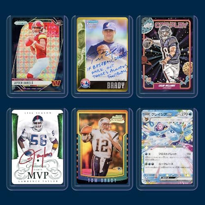 100 Hard Card Sleeves Card Toploaders for Protection for Baseball Football Premium Top Loaders for Cards, Ensuring Safety (100 Hard Sleeves) - size: 100 Hard Sleeves