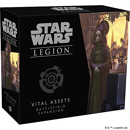 Star Wars: Legion Vital Assets BATTLEFIELD EXPANSION - Enhance Your Battlefields! Tabletop Miniatures Strategy Game for Kids and Adults, Ages 14+, 2 Players, 3 Hour Playtime, Made by Atomic Mass Games - style: Vital Assets