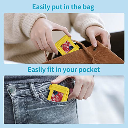 LYNCA Switch Game Card Case Compatible with N Switch Games, Protective Switch Game Cartridges Holder Carrying Storage Box, Portable Game Card Holder Case 8 Cartridge Slots for Nintendo Switch - color: D800S
