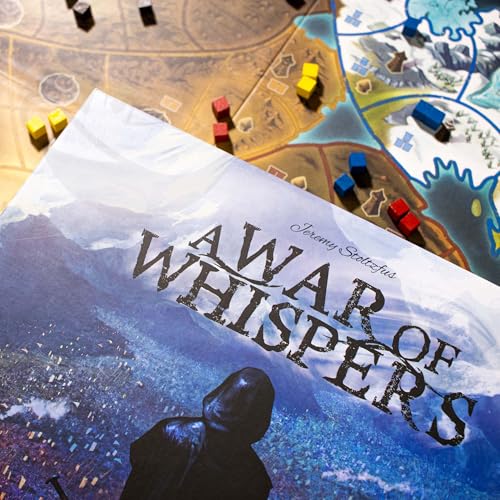 A War of Whispers 2nd Edition Strategy Board Game, Adults & Teens | A War of Whispers 2nd Edition; intrigue & diplomacy strategy game; for adults & teens