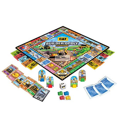 MasterPieces 어린이 및 가족 보드 게임 - Caterpillar Builder Opoly Jr. - 어린이 및 가족을 위한 공식 라이선스 보드 게임 - style: 애벌레 빌더