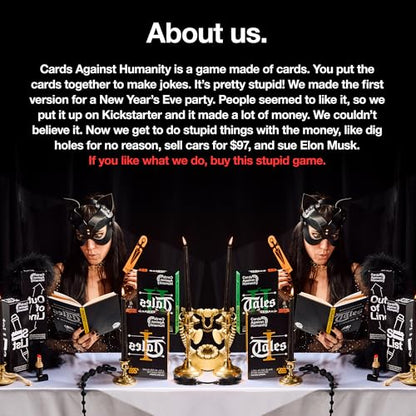 Cards Against Humanity Tales Vol. 2 • A New Twist on The Classic Adult Party Game • Fill in The Blanks of Horrible Stories with Your Cards