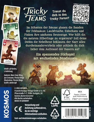 Kosmos Tricky Teams: Spiel