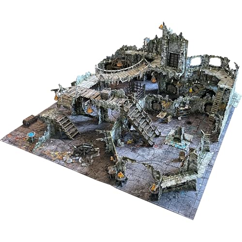 Maladum Beyond the Vaults - Fantasy Dungeon Crawler Game Immersive Terrain Solo, Co-op and Adversarial Play