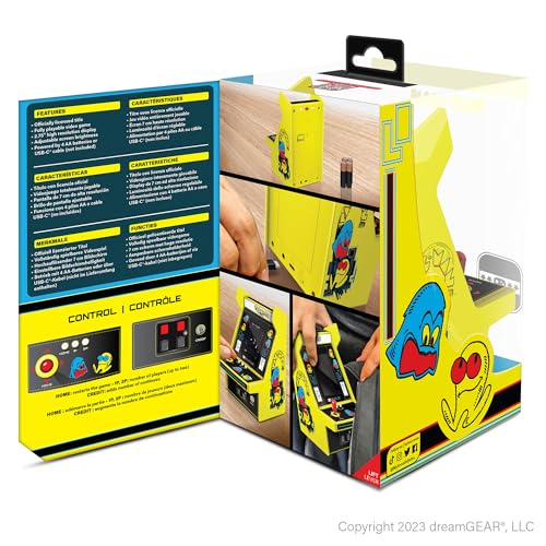 My Arcade Pac-Man Micro Player Pro: 6.8" Handheld Game, Arcade Classics - style: Pac Man