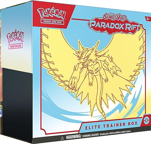 POKEMON TCG: Scarlet and Violet: Paradox RIFT: Elite Trainer Box - Roaring Moon - color: Paradox Rift - Roaring Moon