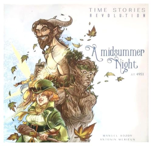TIME Stories Revolution A Midsummer Night - Immersive Time-Travel Adventure Game, Cooperative Strategy Game for Kids & Adults, Ages 12+, 1-4 Players, 60 Min Playtime, Made by Space Cowboys