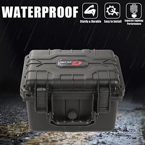 G-PLUS Graded Card Storage Box Fit BGS PSA SGC FGS Weatherproof Graded | Sports Trading Cards(Small, Black)