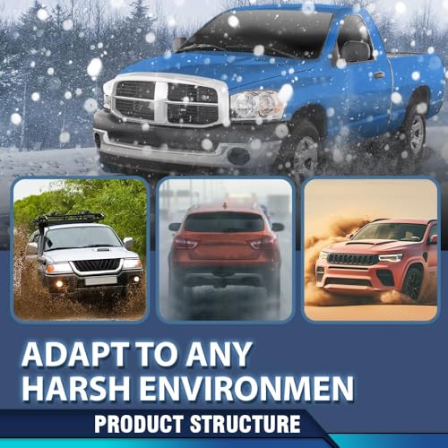 PIT66 Black Hood Insulation Pad 1/2" with Clips Compatible with Dodge Ram 1500 2500 3500 2002-2009 Heat Blanket - style: 2002-2008 Dodge Ram 1500 w/o Holes