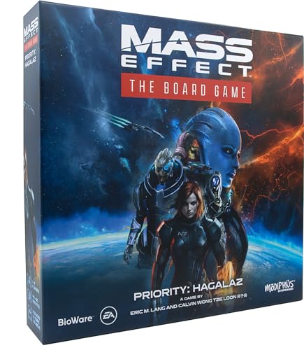 Mass Effect: Priority Hagalaz The Board Game | Cooperative Story-Driven Experience, Strategy Game for Kids & Adults, Ages 14+, 1-4 Players, 45-90 Mins