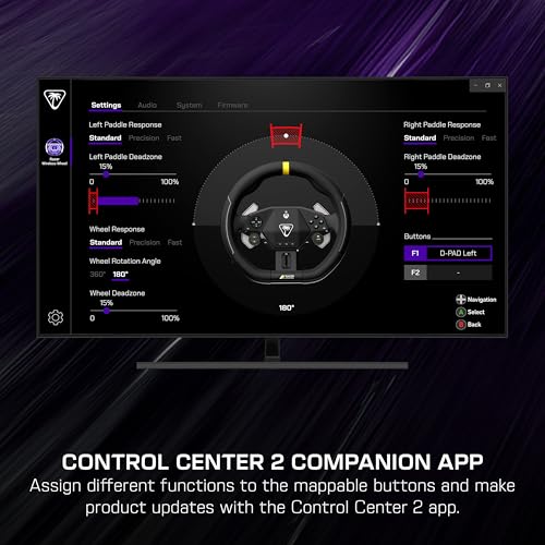 Turtle Beach Racer Wireless Racing Wheel System Officially Licensed for Xbox Series X|S & Xbox One and Windows PCs – Complete Design, Reliable Wireless Connection, up to 30Hr Battery– Black - style: Wireless Racing Wheel