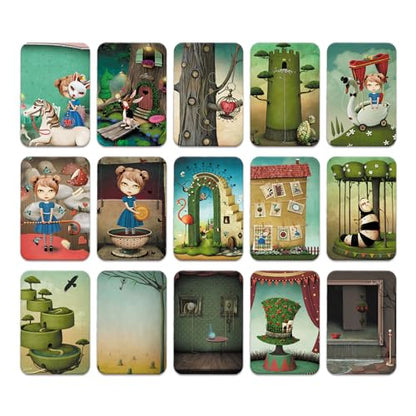 Alice in Wonderland Words | Game of Words and Imagination for the Whole Family | Engaging, Cooperative, and Creative | Ages 8+ | 2-6 Players | 15-45min Playtime