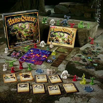 Avalon Hill HeroQuest Jungles of Delthrak Quest Pack | Roleplaying Games | Ages 14+ | 2 to 5 Players | Requires HeroQuest Game System to Play