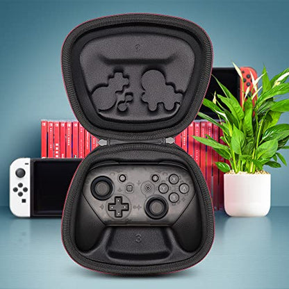 sisma Carry Case Compatible with Nintendo Switch & Switch 2 Pro Controller (2025), Hard Shell Travel Protective Case Portable Carrying Bag -Special Edition - color: Gold