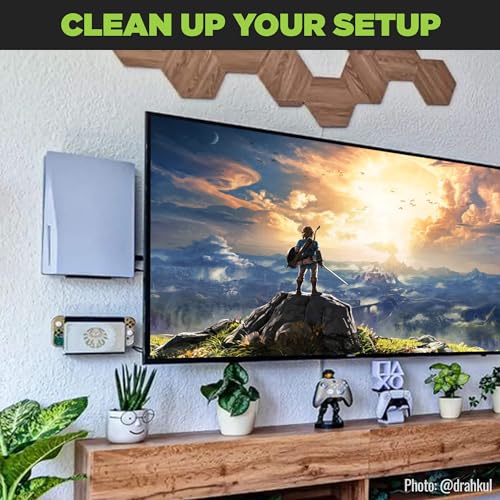 HIDEit Mount for Nintendo Switch and OLED - Nintendo Switch Wall Mount, VESA Mount - size: Mount Only