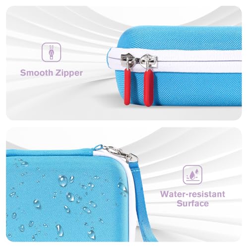 ProCase Hard Playing Card Game Carrying Case, Holds 300+ Cards -Blue | Travel Storage Box, Compatible with UNO, Five Crowns, SKYJO, PlayMonster and More Card Games, Case Only - color: Blue