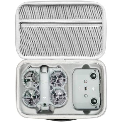 Carrying Case for DJI Neo 2 Drone, Case Portable PU Leather Storage Shoulder Bag Fly More Combo Drone and RC-N3 Remote Controller Accessories
