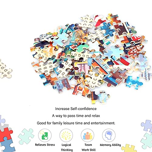 Jigsaw Puzzles for Adults 1000 Piece Painting Cats 27.56 x 19.69 Inch Puzzles for Adults Kids Educational Game Reduce Pressure Challenge Toy Cats Puzzles 1000 Pieces for Adults - color: Painting Cats