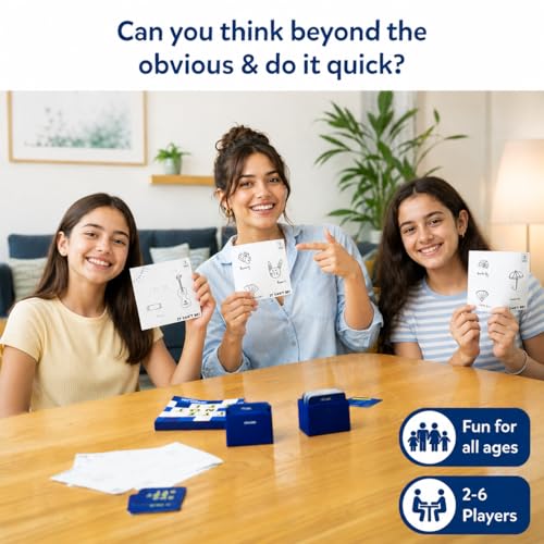 Skillmatics Card & Board Game – It Can't Be, Hilarious Drawing Game | Fast-paced Fun for Families, Parties, Game Nights, Race to Doodle, Gift for Kids, Teens, Adults Ages 7, 8, 9, 10 & Up - style: It Can't Be!