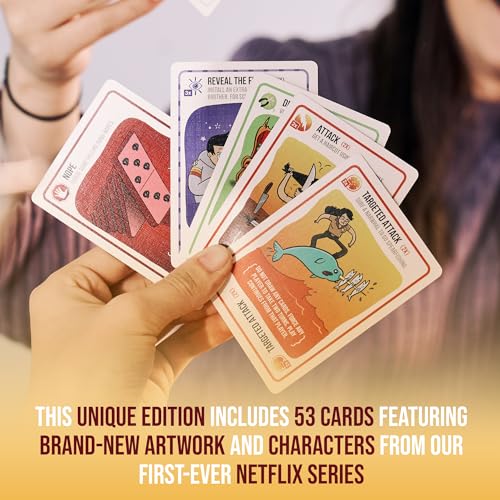 Exploding Kittens Good vs. Evil: 2-5, Age 7+, Party & Family Card Game | Battle with Godcat and Devilcat, use the playmat, and unleash good-versus-evil chaos in a fast, travel-ready card game. - style: Good vs. Evil