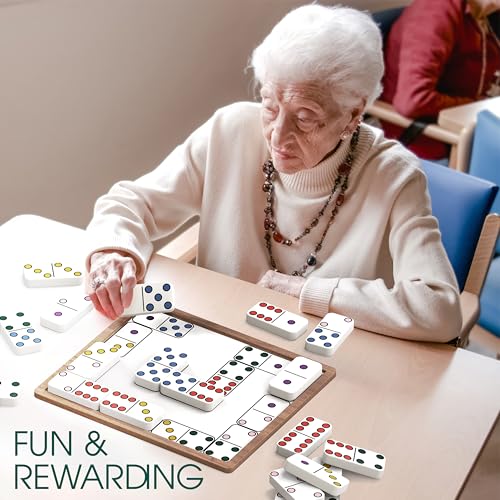 Keeping Busy Dementia Games for Seniors | Alzheimer Products for Elderly Patients Match Dots| Fun Memory Game Toy & Cognitive Brain Puzzle for Senior Citizens w/Memory Loss or Alzheimers