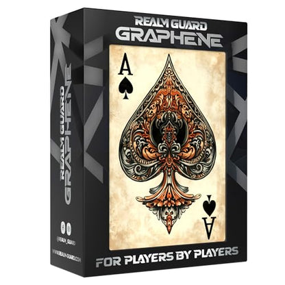 Graphene -100ct Textured Matte TCG/MTG Art Sleeves (Ace of Spades) - style: Graphene