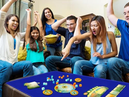 Large Tabletop Game Playmat, Water and Stain Resistant Non-Slip Desk Mat, Mahjong and Card Games MAT with Thick Stitched Edge Cushioned Rubber Base (200 * 100cm * 2mm) Blue - color: Blue, size: 39.4" x 78.7"