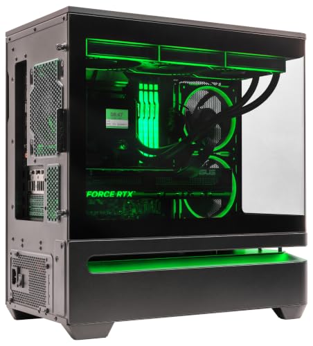 Prime AP202 - AMD Ryzen 9-9950X3D 16 core 4.3GHz - Radeon RX 9070 XT - 2TB NVMe SSD - 64GB DDR5-850W - Windows 11 Liquid Cooled Gaming Desktop PC WiFi RGB - color: Black