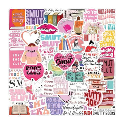 120 Book Stickers for Kin-dle, Kind-le Stickers, Book Stickers for Kind-le Adult, smutty Book Stickers, Reading Decals Scrapbook Bookish Decal, Reading Stickers Book Lover Stickers - size: Porn Smut 120pcs