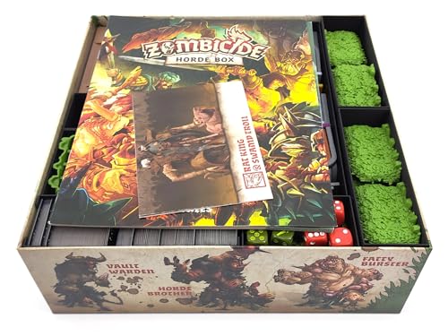Board Game Insert for Zombicide: Green Horde - color: Bright Brown