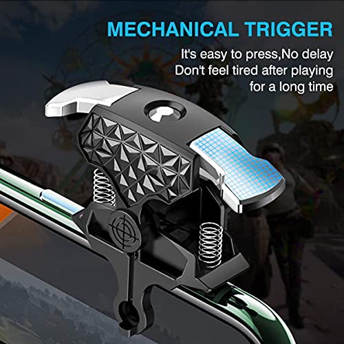 14 in 1 PUBG Mobile Phone Triggers with Cooling Fan, Cell Phone Gaming Controller with Cooler for PUBG/Call of Duty/Rules of Survival/Free Fire - color: G05
