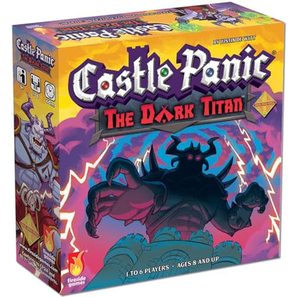 The Dark Titan ⎸Castle Panic Expansion ⎸Board Game for Adults and Family ⎸Cooperative Board Game ⎸Ages 8+ ⎸for 1 to 6 Players - style: Dark Titan Expansion