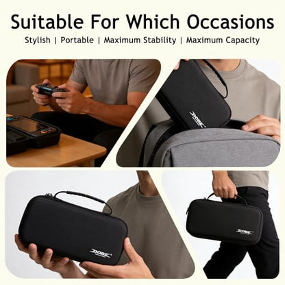 SOTY Switch Carrying Case for Nintendo Switch 2 with 12 Game Card Slots，Portable Hard Shell Pouch Carrying Travel Game Bag for Switch 2 Console & Accessories