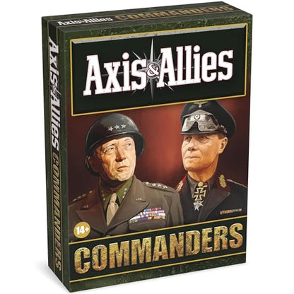 Renegade Game Studios Axis & Allies Commanders - 24 WWII Leader Tiles | Compatible with all core game editions, including 24 double-sided historical portraits of generals and admirals from 9