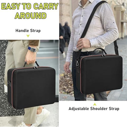 LASUK Hard Carrying Case Compatible Xbox Series X, Travel Professional bag Protective for Xbox Series X Console, Controllers, Cables and Other Accessories