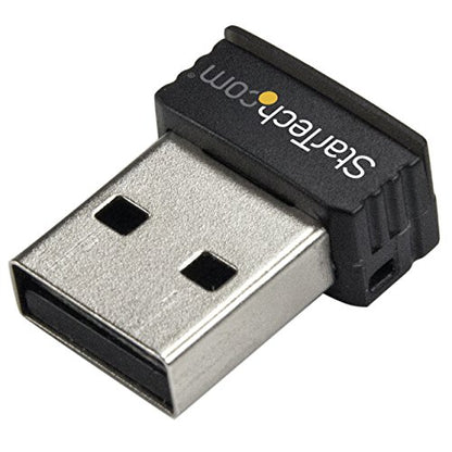 StarTech USB 150Mbps Mini Wireless N Network Adapter (USB150WN1X1) | 802.11n/g 1T1R Wi-Fi Adapter (USB150WN1x 1) - size: 150 Mbps N, style: USB 2.0
