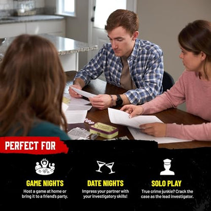 Hunt A Killer x Sam and Colby: The Haunting At Wicker Ridge, an Immersive Ghost Hunters Experience, for Fans of Paranormal Activity and Mystery Games, Board Game is 90-120 Minutes, for Ages 14+ - style: Wicker Ridge
