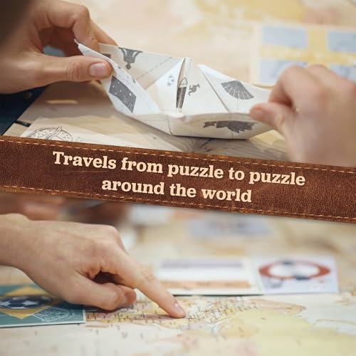 Hidden Games – Professor Charlie's World Tour – Puzzle Advent Calendar | 24 envelopes of puzzles around the world with Professor Charlie. One a day until Christmas