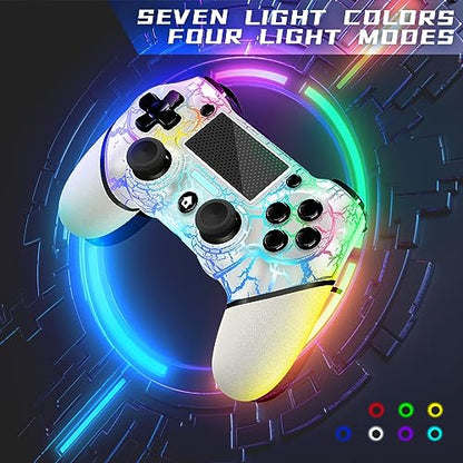 AceGamer Wireless Controller for PS5/Pro/Slim/Windows PC, Hall Effect Joysticks, Macro/Turbo Function - color: Black