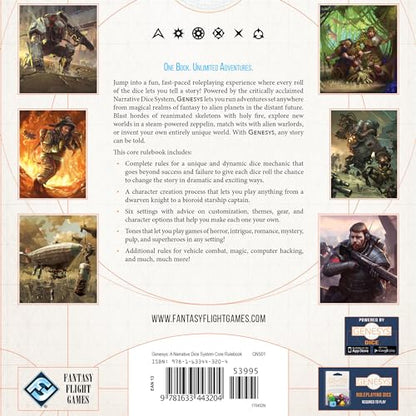 Genesys Roleplaying Game CORE RULEBOOK | Fantasy S