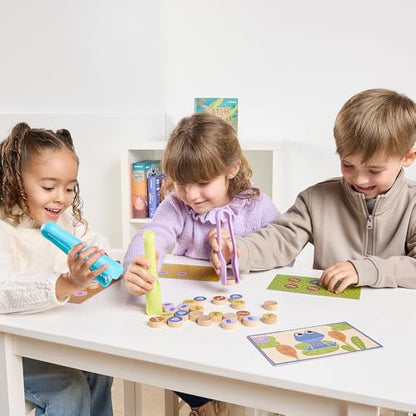 Miniland Board Game for Kids +5, Develops Fine Motor Skills, Come with Wooden Bugs, Tweezers and Game Boards, Children Memory and Pincer Grasp | Catch The Bug - color: Catch the Bug
