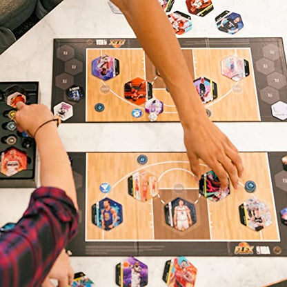 FLEX NBA TCG Game | Series 2 Expansion Set | Includes 1 Flexagon Player Tile and 3 FX Game Tiles | for Ages 6 Years +
