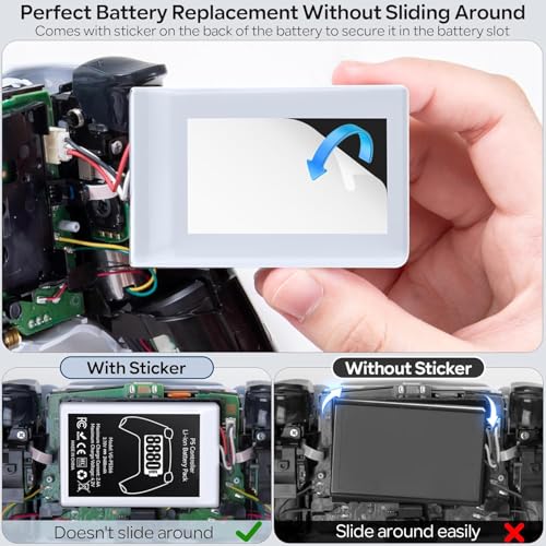 Kosker PS5 Controller Battery Replacement Kit Compatible with PlayStation 5 Original Controller, 8880mWh High Capacity PS5 Controller Battery with Extra Repair Tools Kit for Extended Gaming, 4 Packs - style: PS5 Style-4P