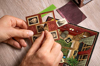 Escape Room: Puzzle Adventures - Secret of The Scientist Jigsaw Puzzle & Escape Room Board | 1-2 Players - Games for Family Game Night | for Kids and Adults Ages 16+ | English Version - style: The Secret of the Scientist