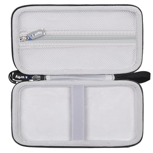 worfty Case for Trimui Smart Pro 5 inch Handheld Game Console - Hard Travel Protective Carrying Storage Bag (Case Only) (Black)