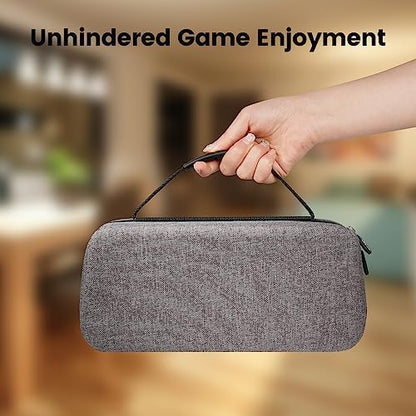 sarlar Rog Ally Carrying Case Compitable with ASUS ROG Ally Gaming Handheld and Accessories, Large Space Hard Shell Case Fit AC Adapter and Power Bank for Travel and Storage