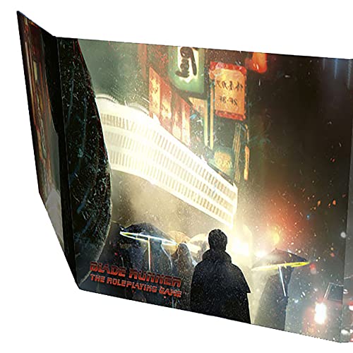 Free League Publishing Game Runner RPG Gamemaster Screen, Roleplaying Tabletop Accessory Expansion - style: Gamemaster Screen